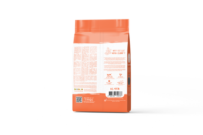 Kit Cat Arena Eco SoyaClump - Peach 7 L Litière pour chat