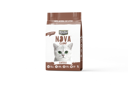 Kit Cat Arena Eco SoyaClump - Coffee 7 L Litière pour chat