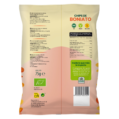 Chips de patate douce bio Sol Natural 75 g