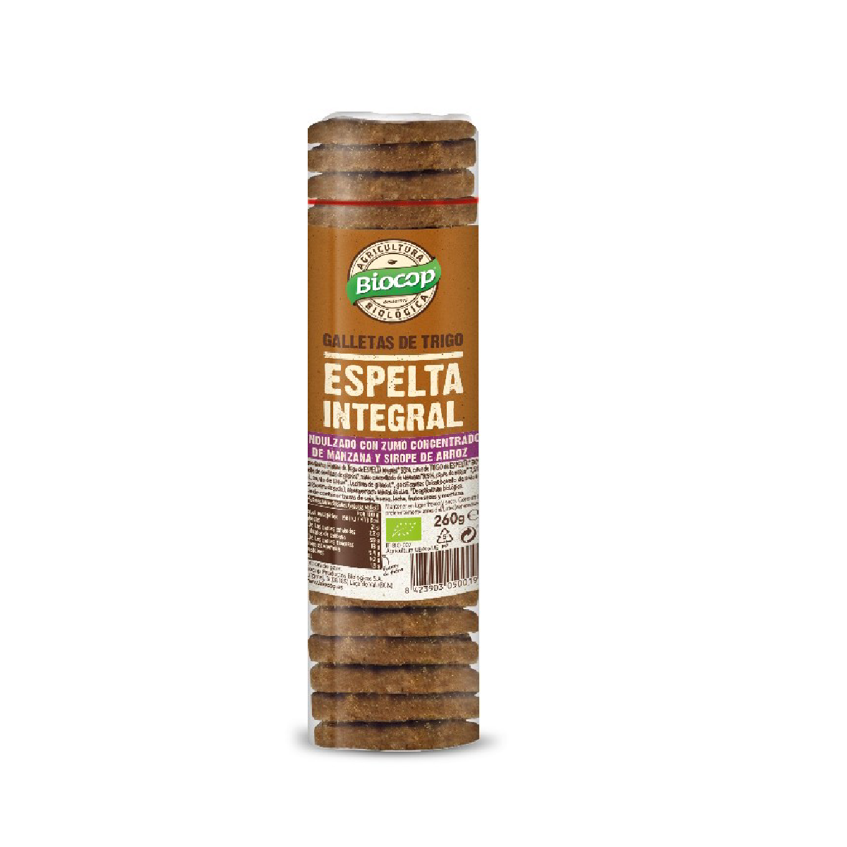 Biscuits à l'épeautre complet Biocop 250 g