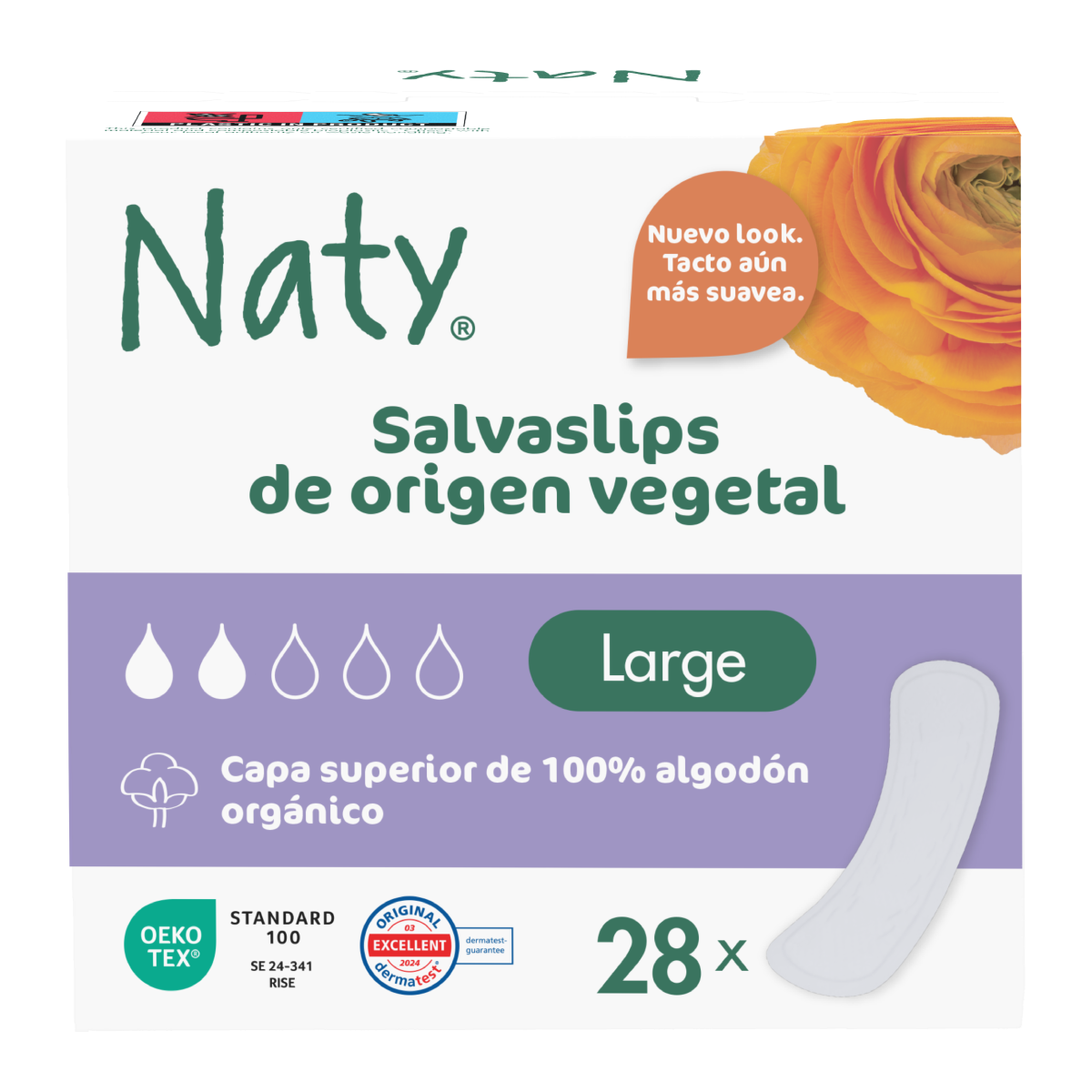 Protège-slips super Naty 28 unités
