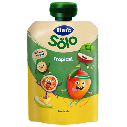 Bol de yaourt tropical Hero 100 g