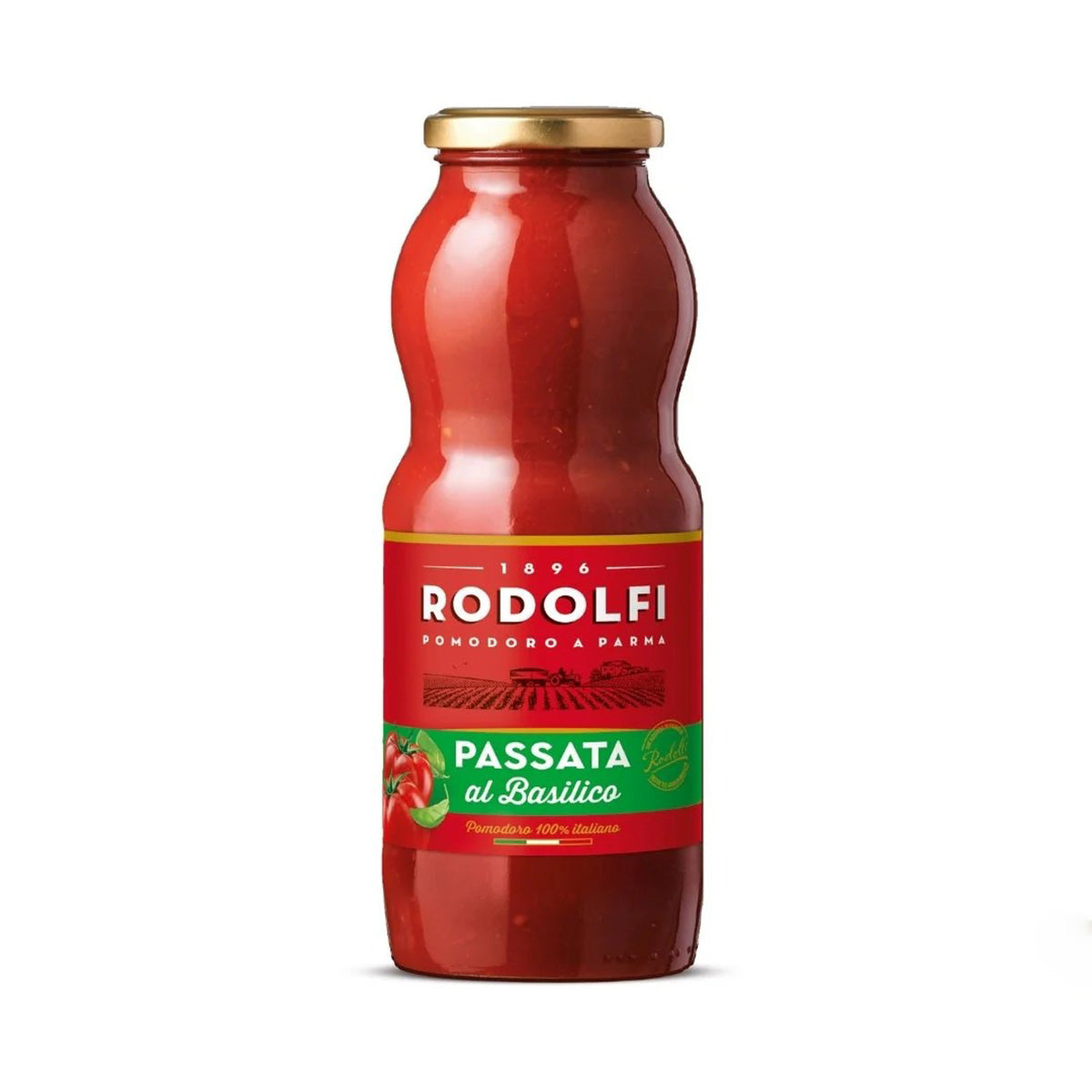 Purée de tomates au basilic Rodolfi 690g