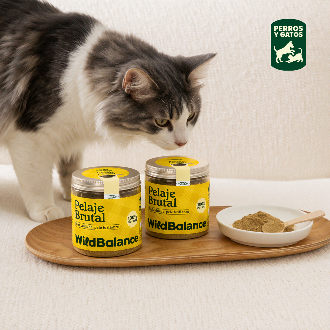 Pelaje Brutal Complément alimentaire pour animaux Wild Balance 100 g