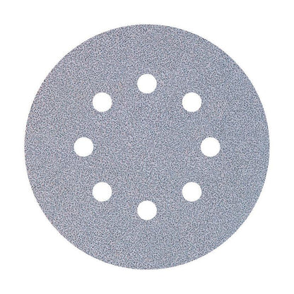 5 discos adhesivos de lijar	para lijadoras excéntricas Ø 125 mm Wolfcraft Grano 60