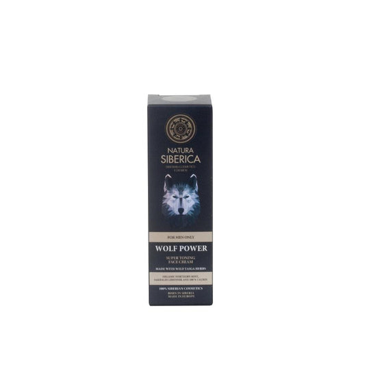 El poder del lobo Crema Facial tonificante Natura Sibérica, 50 ml