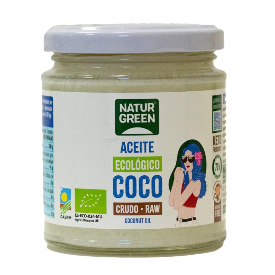 Pack 2 uds Grasa de Coco Bio NaturGreen 400 g