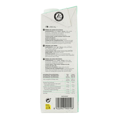 Bebida de Avena Soria Natural 1 L