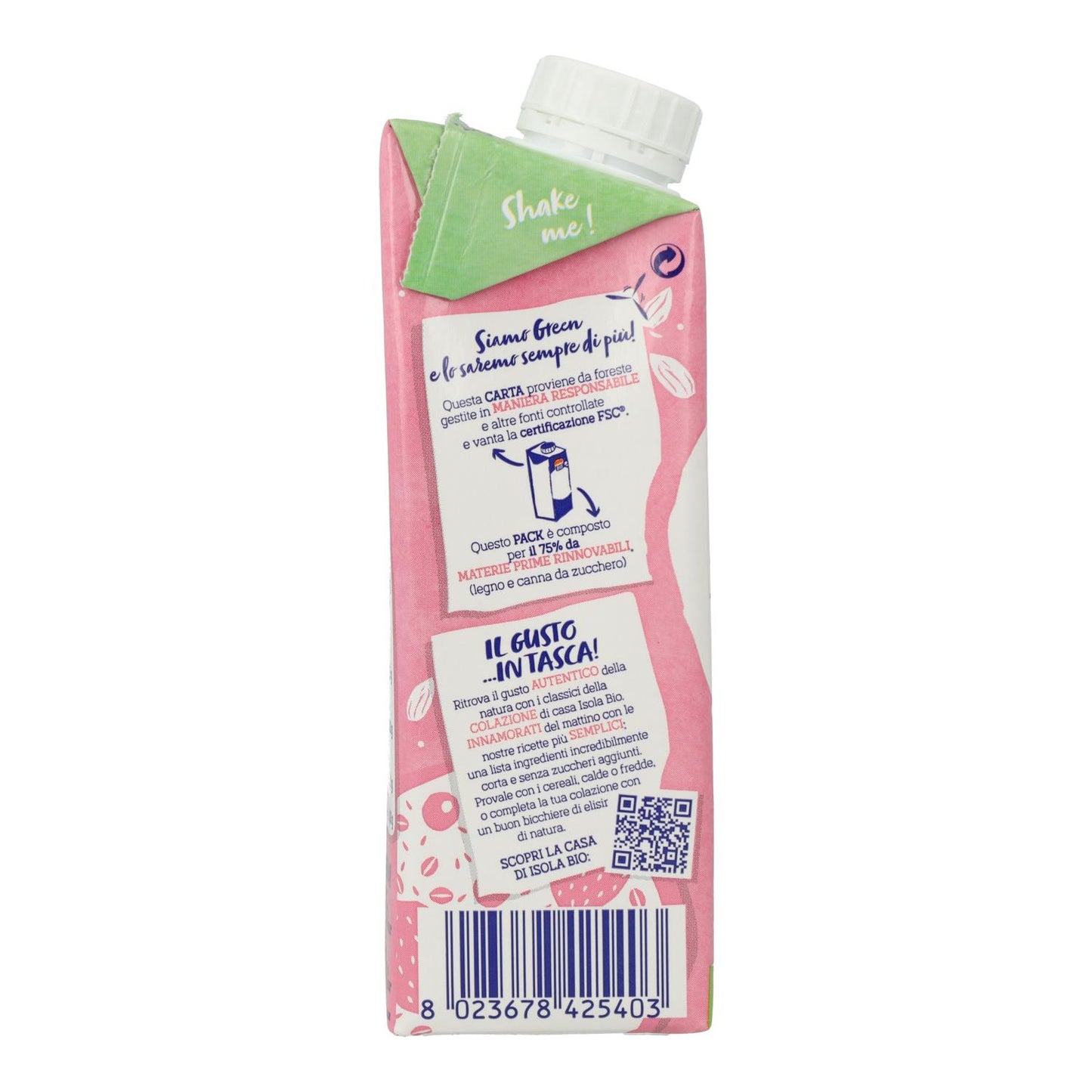 Bebida de Arroz y Almendras Bio Isola BIO 250 ml