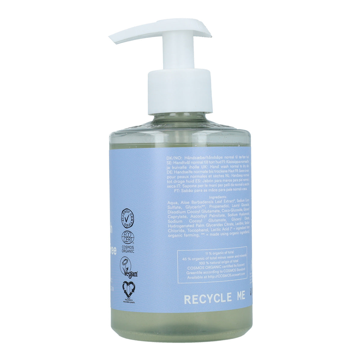 Jabón de manos Sin Fragancia Urtekram 300 ml