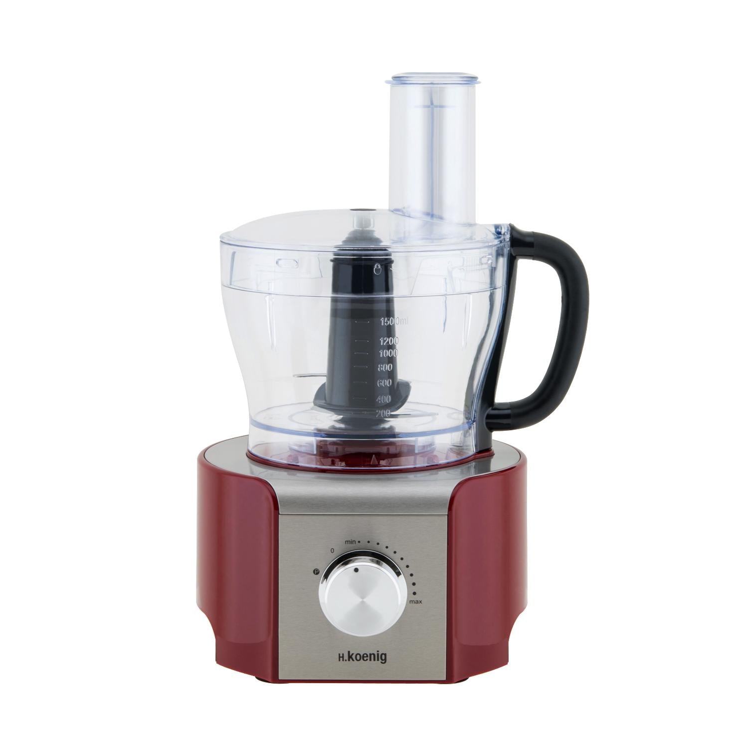 Procesador de alimentos MX18 Rojo HKoenig (Reacondicionado)