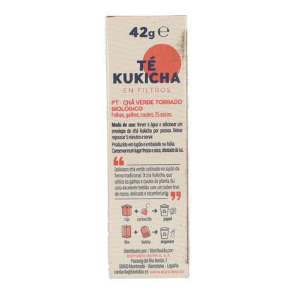 Té Kukicha en filtro BIO La Finestra Sul Cielo 42 g