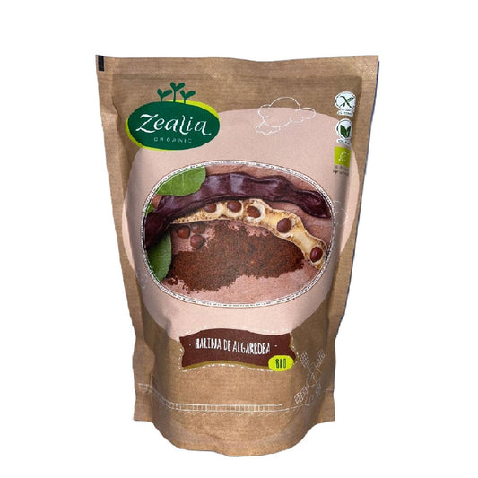 Harina de algarroba BIO Sin Gluten Zealia 500 gr