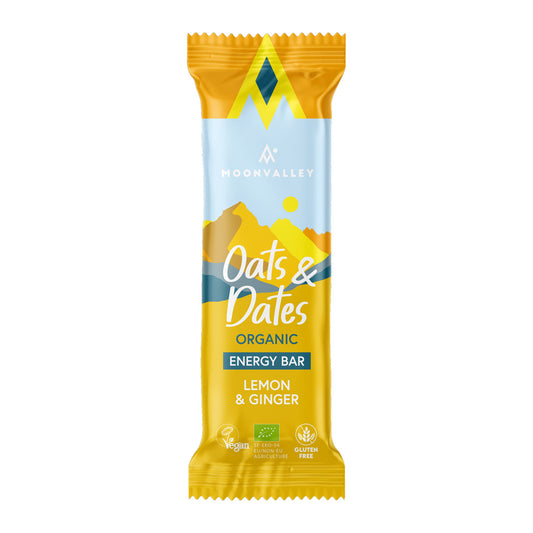 Barrita De Avena Datiles Limon Y Jengibre Bio Moonvalley 50g