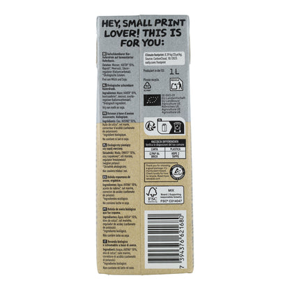 Boisson à l'avoine Barista BIO Oatly 1 L