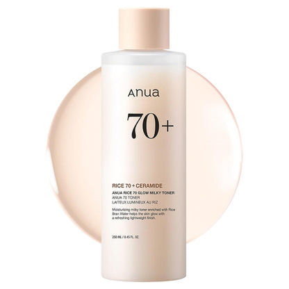 Tónico Anua Rice 70 Glow Milky Toner 250 ml