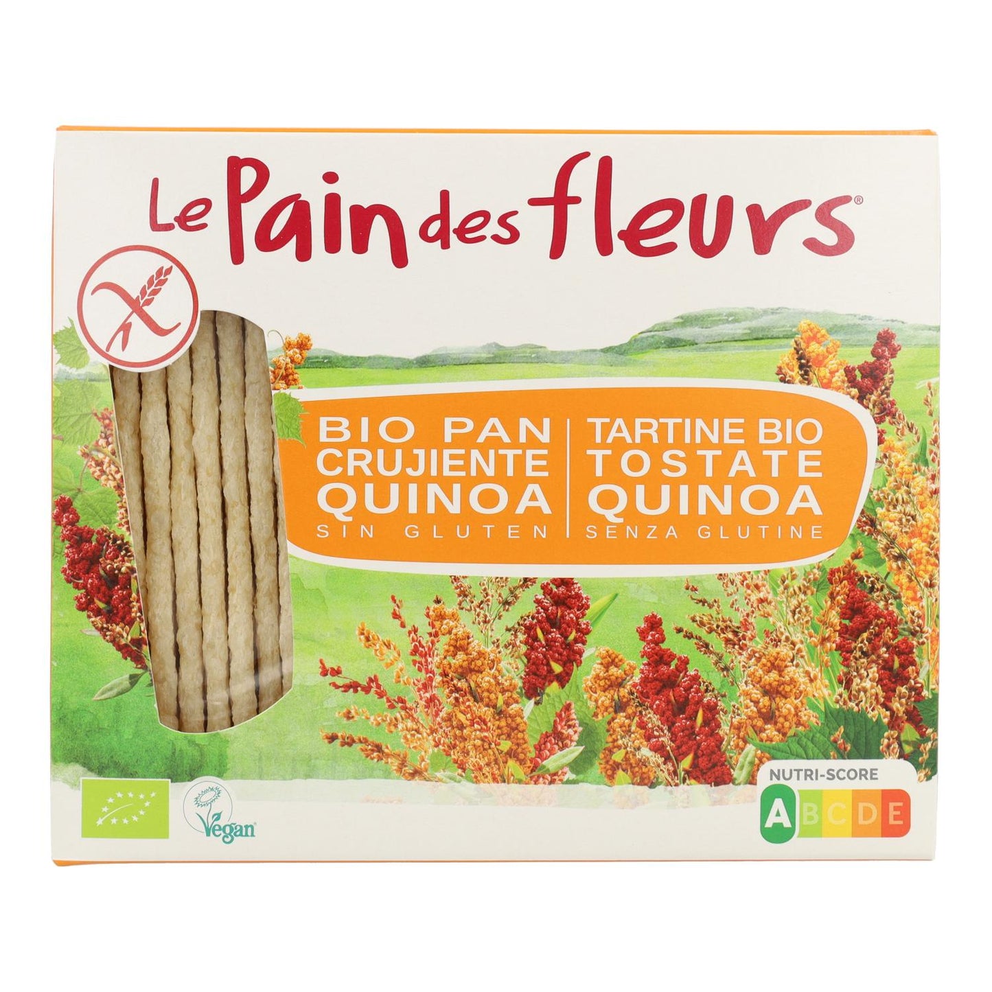 Tostadas Crujientes Crakers con Quinoa Le pain de fleurs 150 g