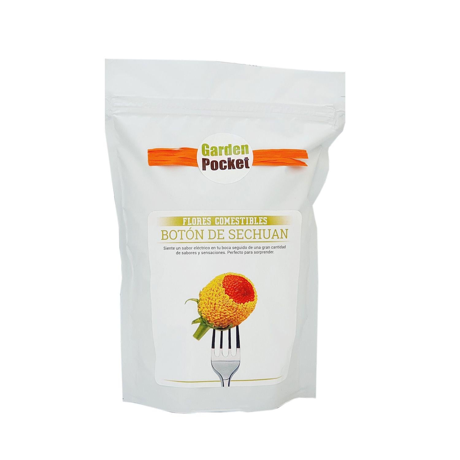Kit huerto de flores comestibles: Botón de sechuan