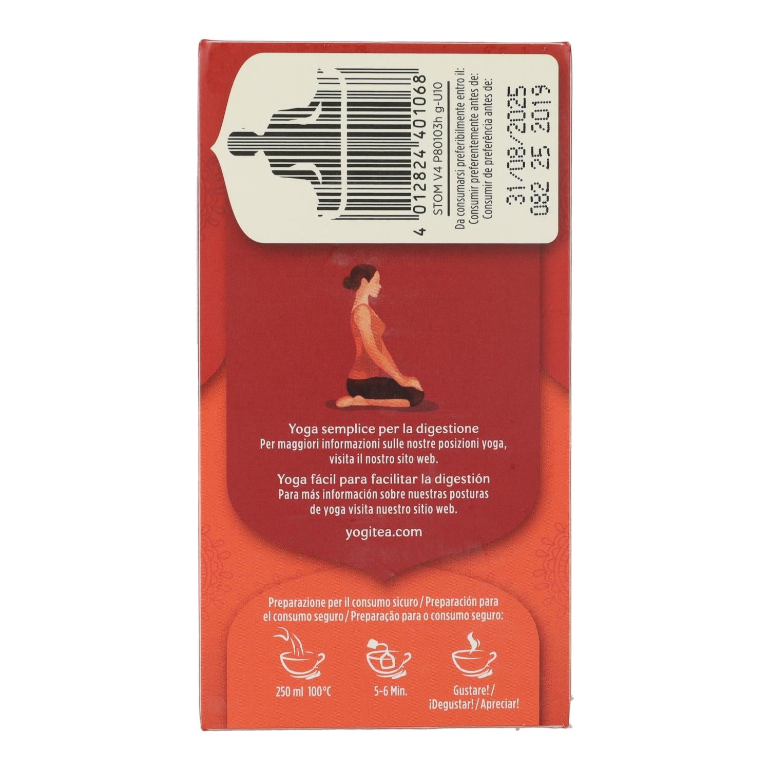 Yogi Tea BIO Digestión, 17 bolsitas