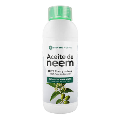 Huile de Neem 100% Pure et Naturelle Planeta Huerto 1L