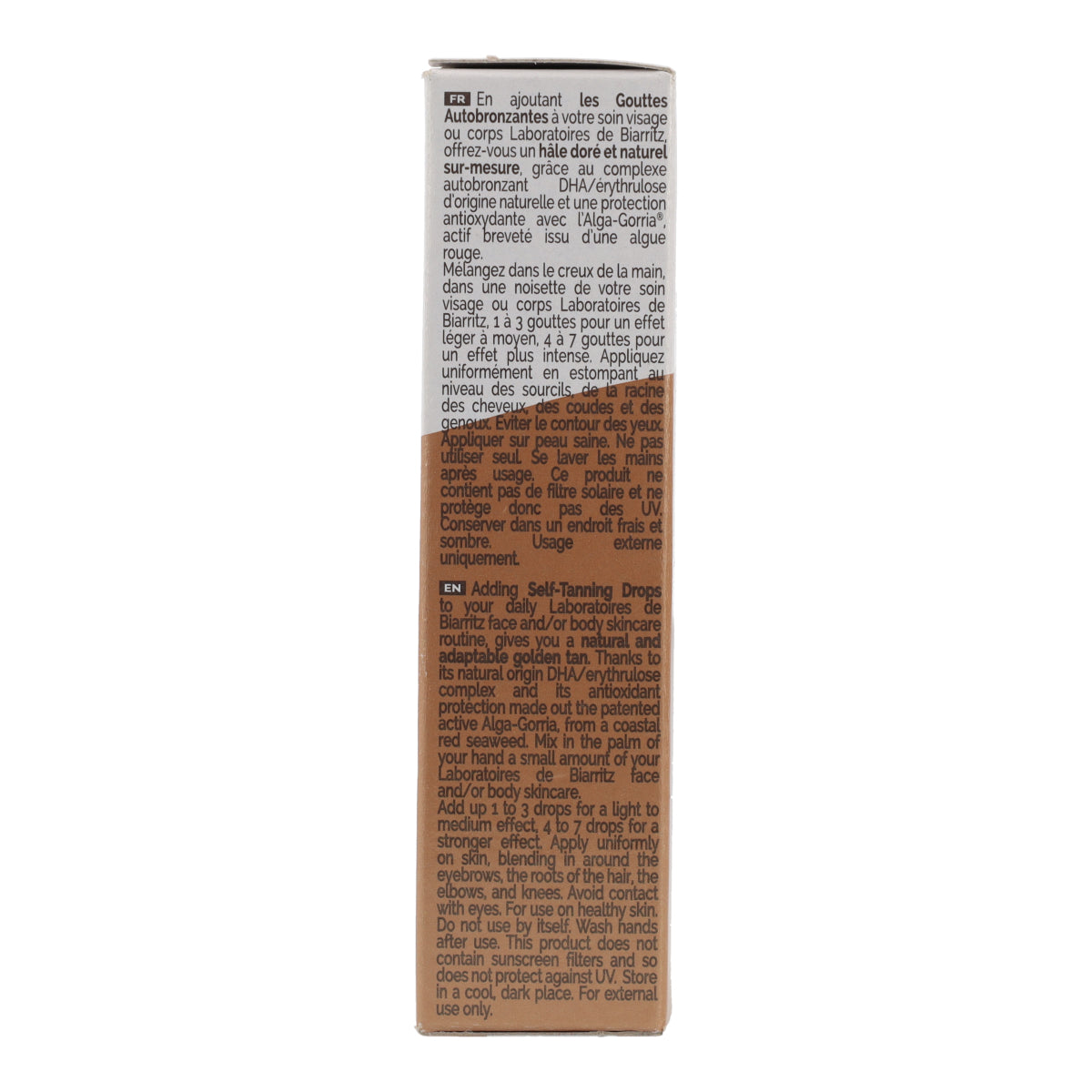 Gouttes autobronzantes visage & corps Biarritz 35 ml