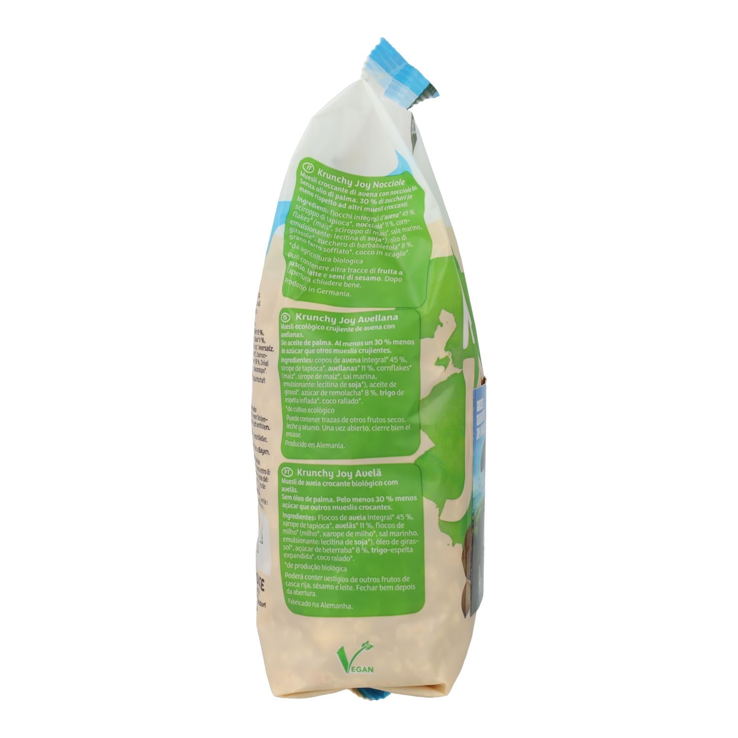 Muesli krunchy joy con Avellanas BIO Barnhouse 375g