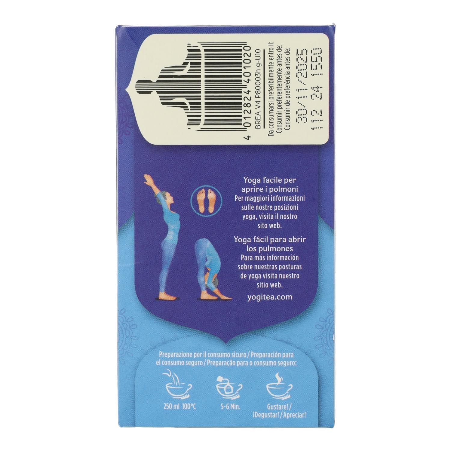 Yogi Tea BIO Respiración profunda 17 bolsitas
