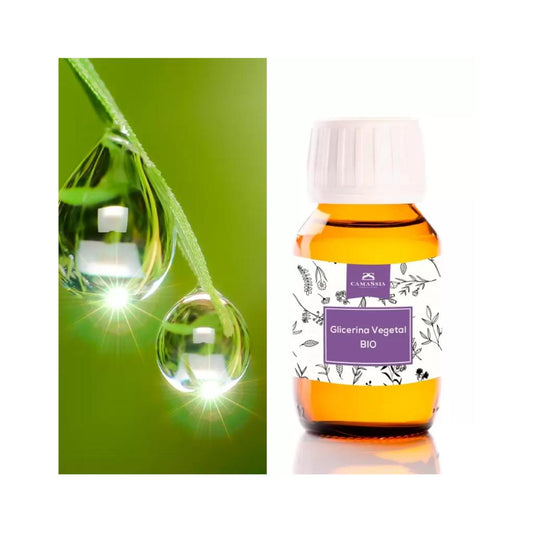 Glicerina vegetal 99% BIO Camassia 100 ml