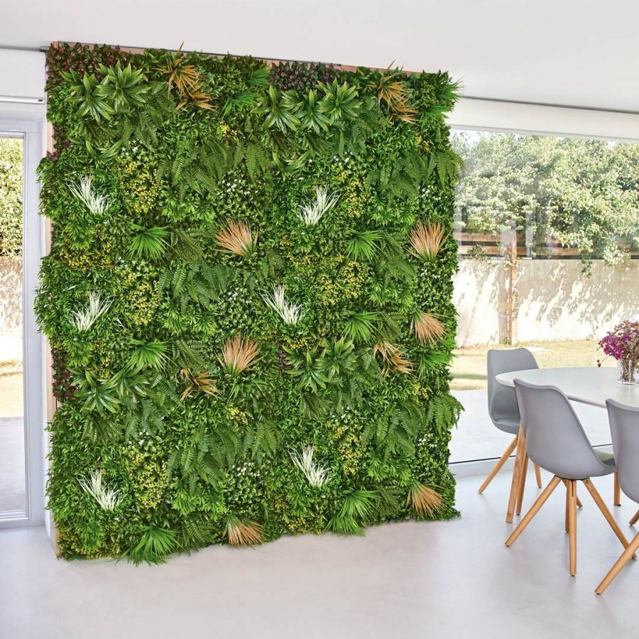 Jardín vertical artificial Sauvage Nortene 1x1 m