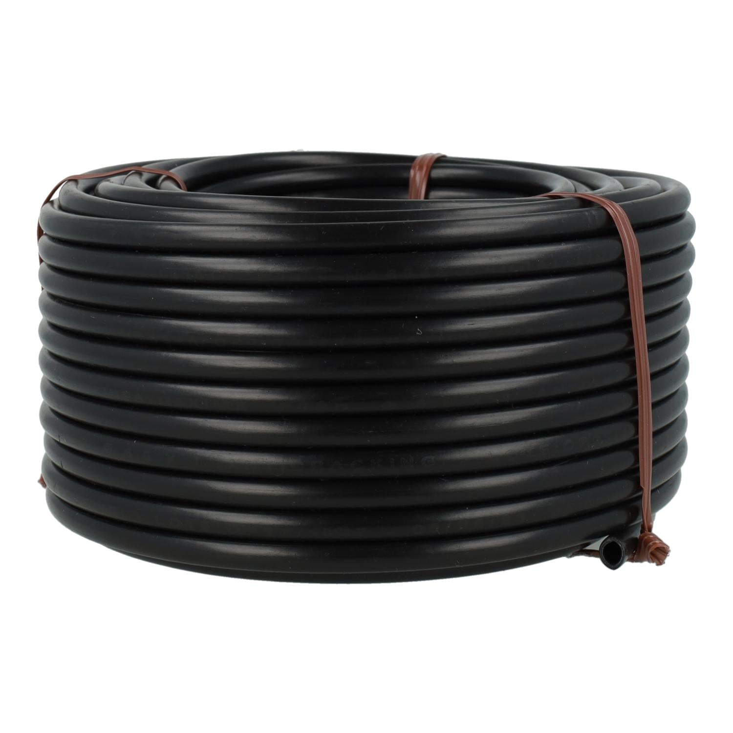 Tubería de microtubo negra Ø 4 mm Planeta Huerto 25 m