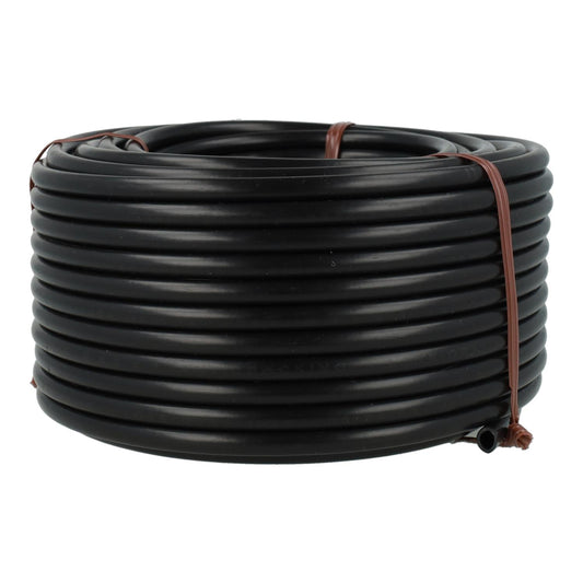 Tubería de microtubo negra Ø 4 mm Planeta Huerto 25 m