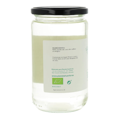 Aceite de coco desodorizado ECO Planeta Huerto 500 ml