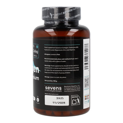 Colágeno con Magnesio Sevens Nutrition 120 cápsulas