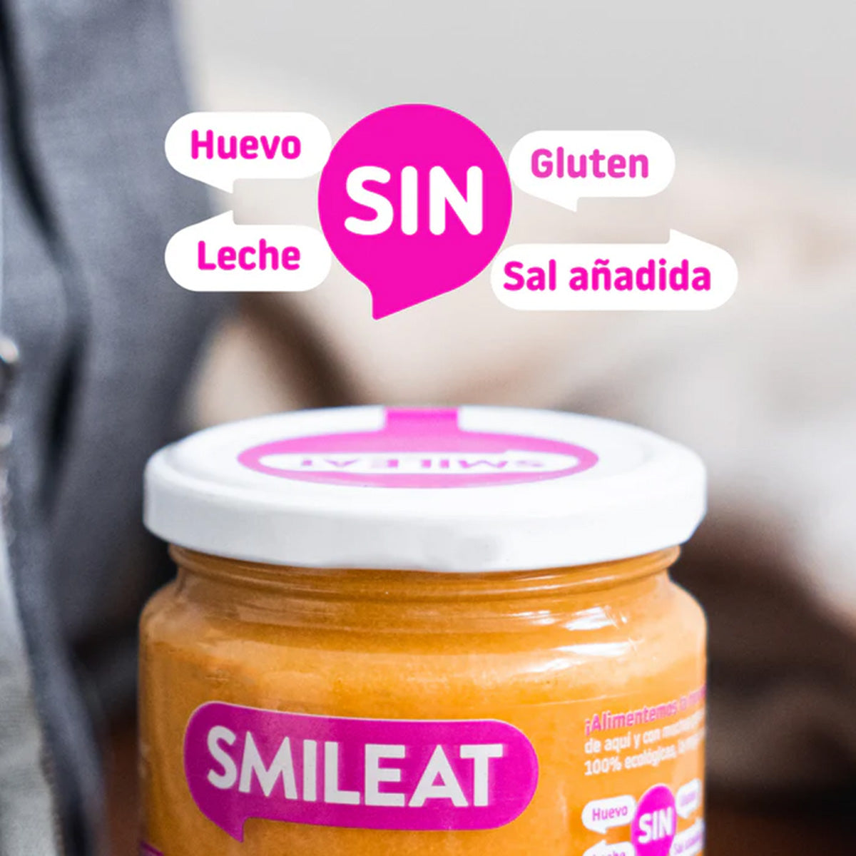 PROMO 2x Tarrito BIO pavo y verduras +6 meses Smileat 230g
