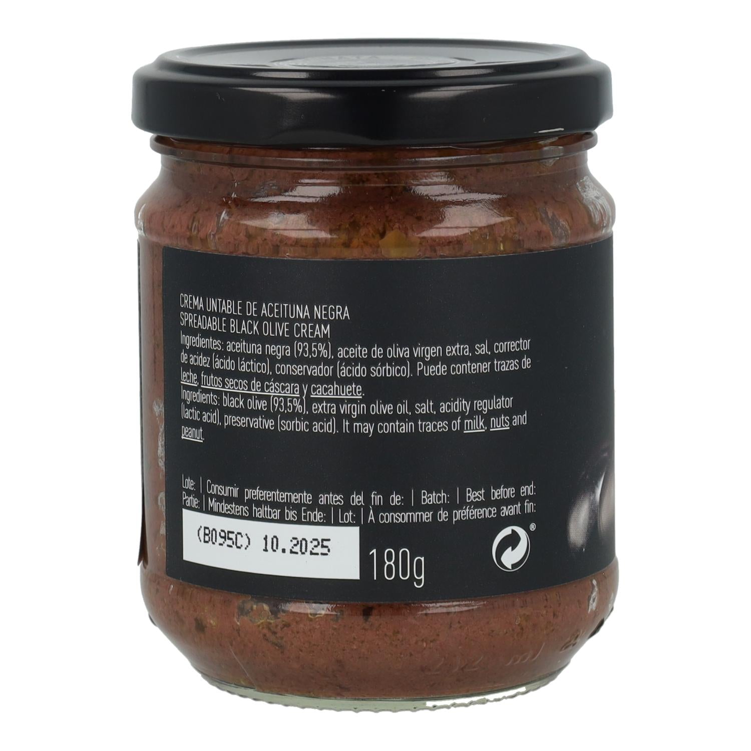 Crema de Aceitunas Negras La Chinata 180 g