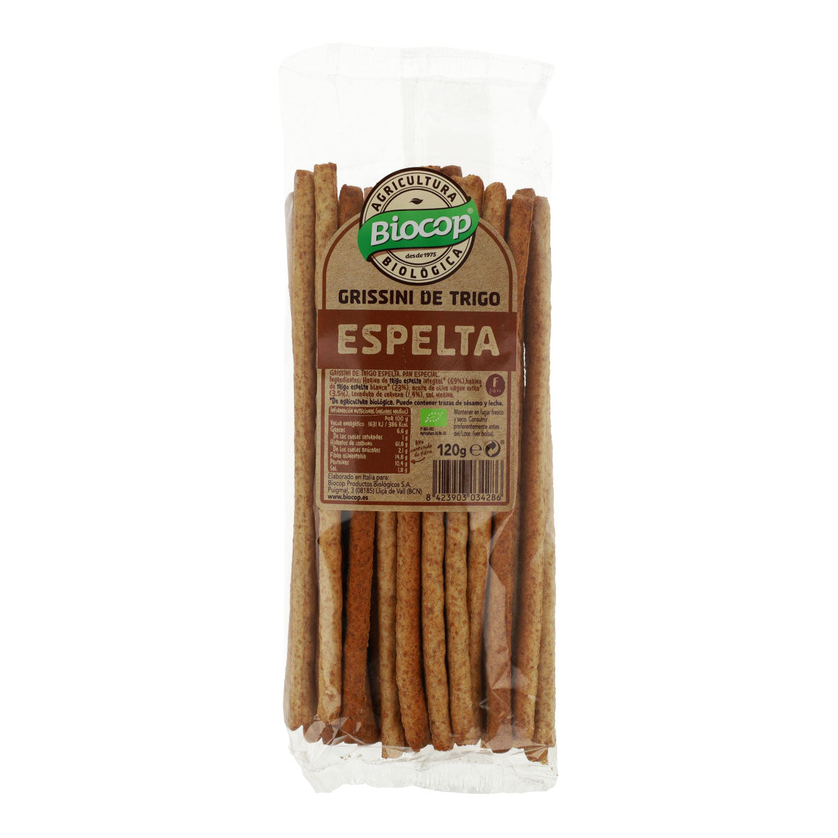 Grissini à l'épeautre Biocop 120 g