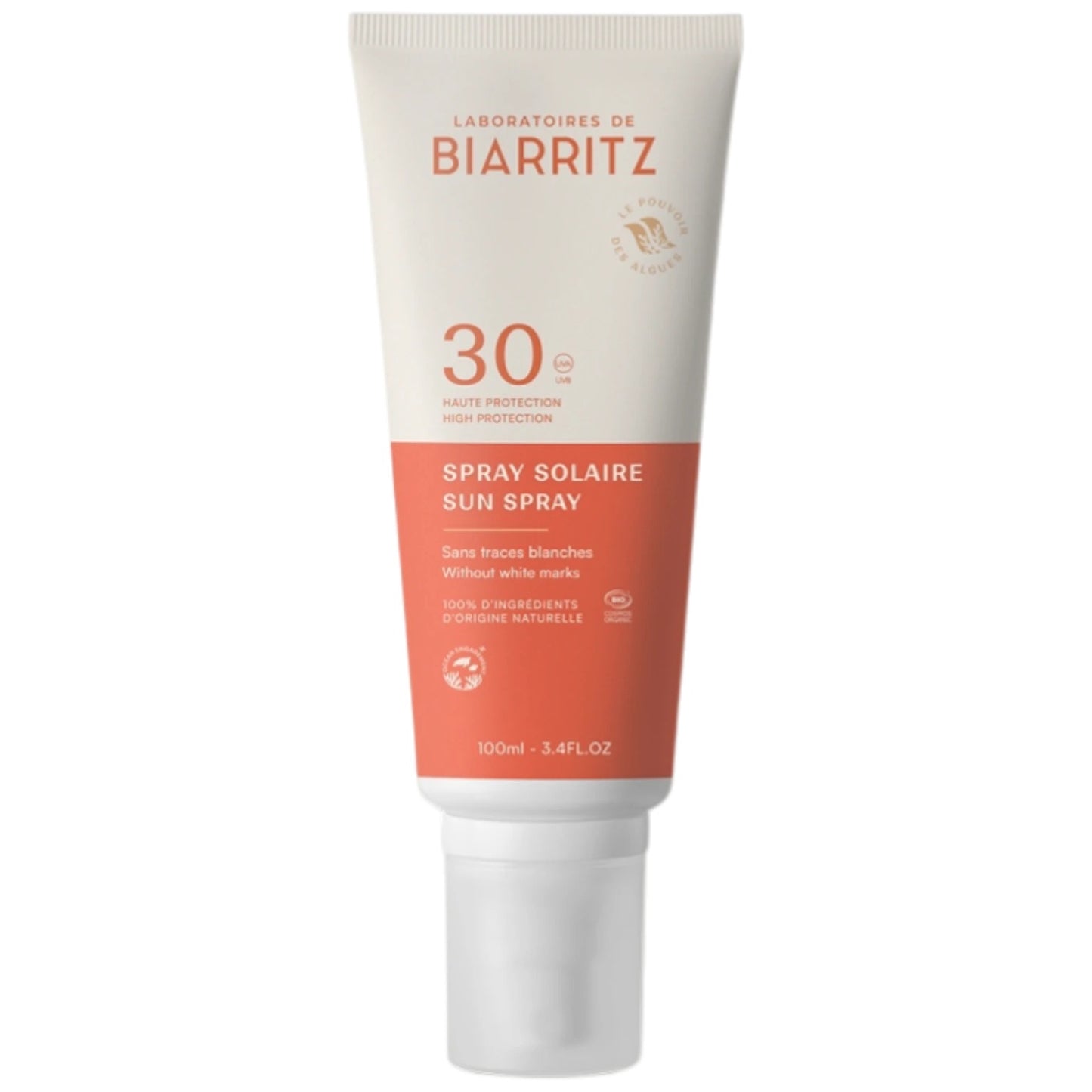 Spray Solaire Visage & Corps SPF 30 BIARRITZ 100ml