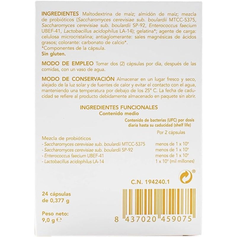 Enterelle plus probiotique Bromatech 24 gélules