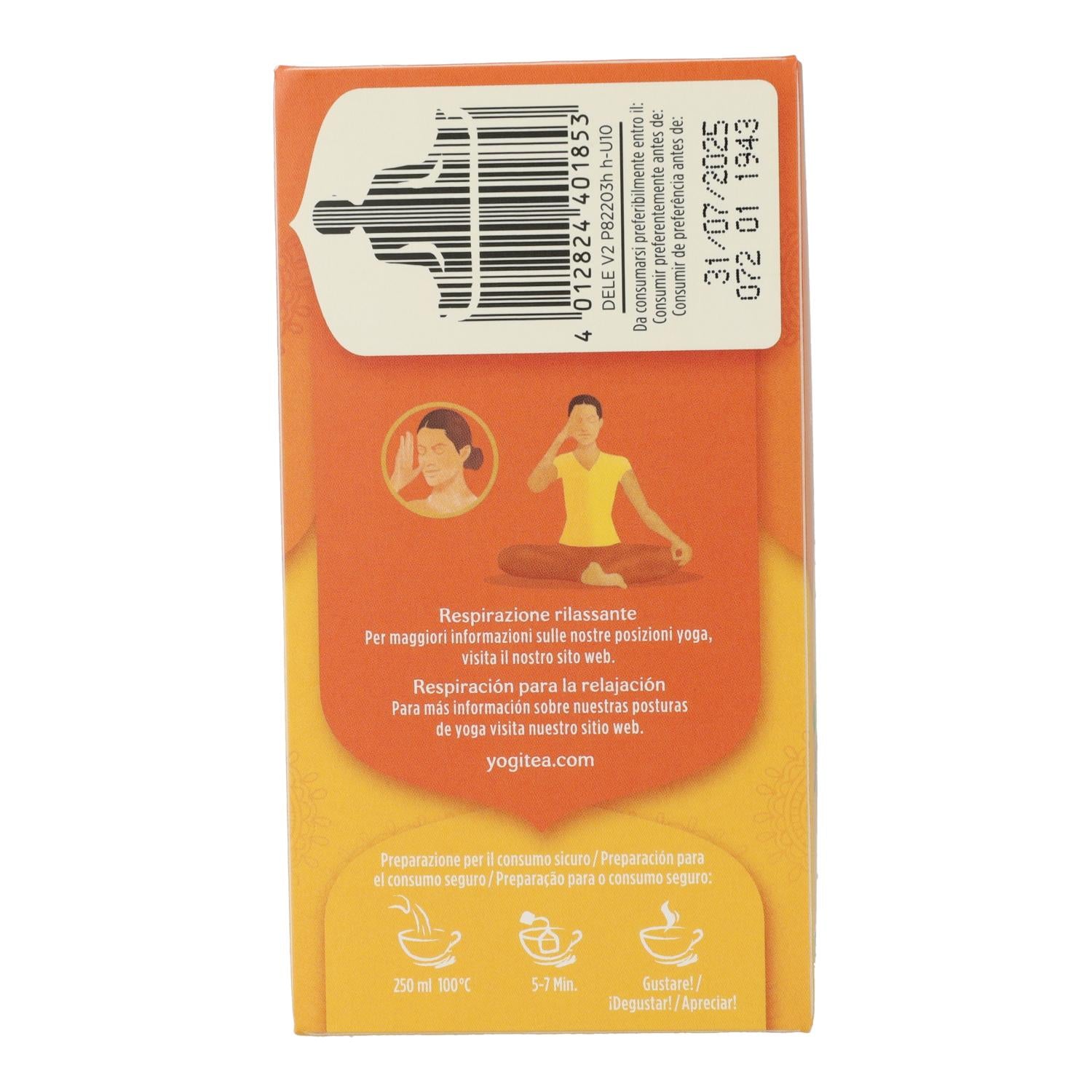 Yogi Tea BIO Detox con limón 17 bolsitas