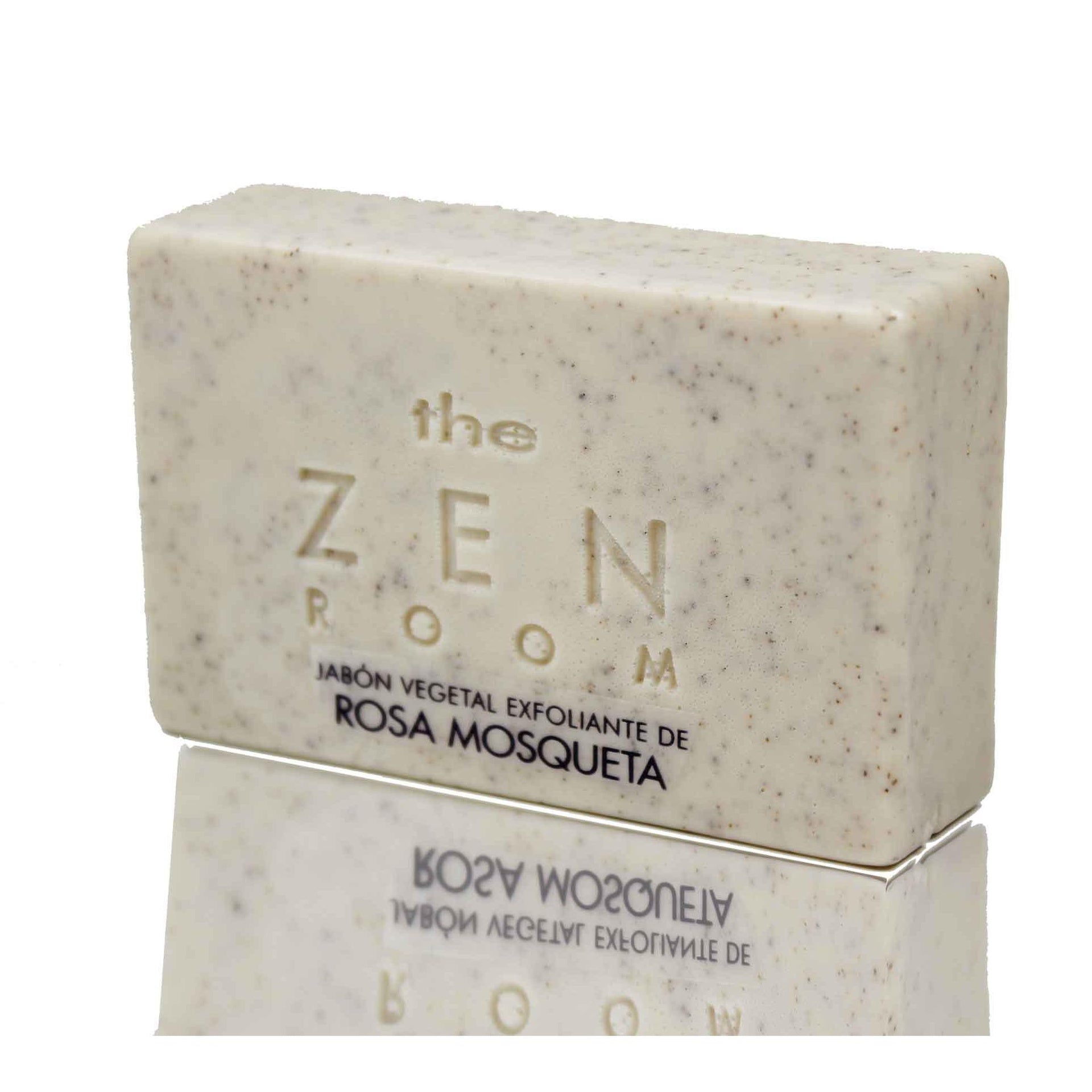 Jabón Rosa Mosqueta Exfoliante Rhade Shyam 125 g