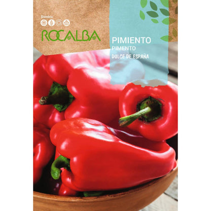Semillas de Pimiento dulce de España