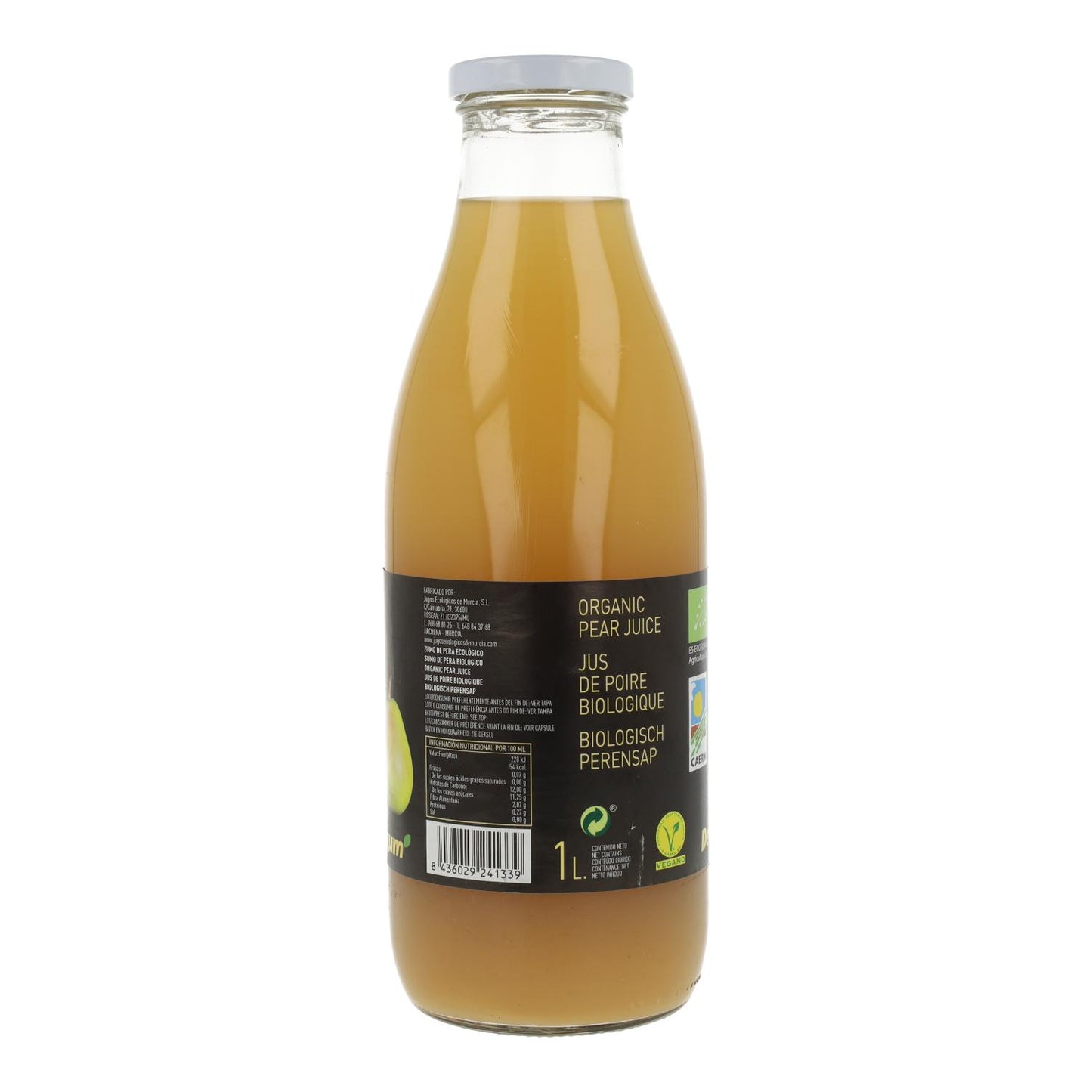 Zumo de Pera ecológico Delizum 1 Litro