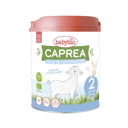 Leche de Cabra Caprea 2 (bebés de 6 a 12 meses) Ecológica Babybio 800 g