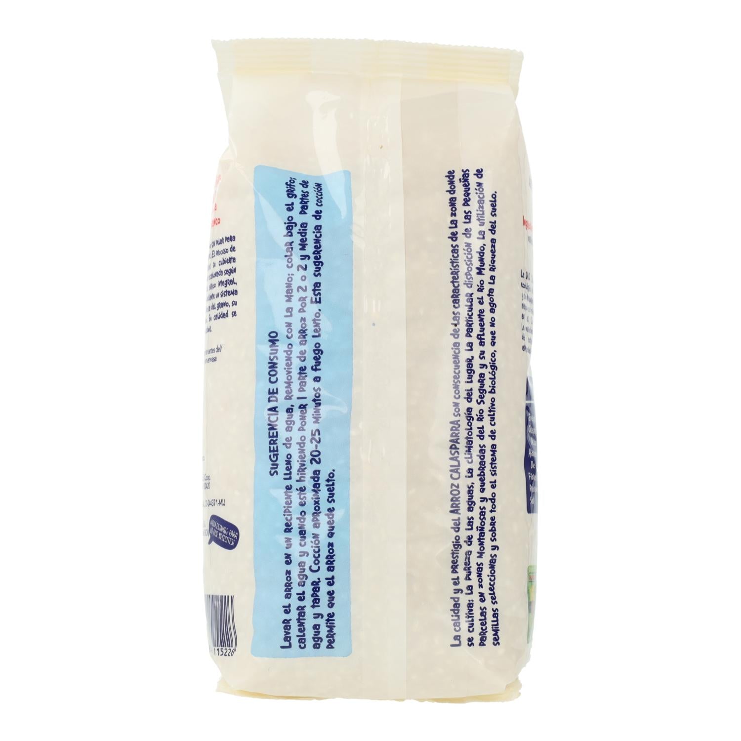 Arroz Redondo Blanco Calasparra 1Kg