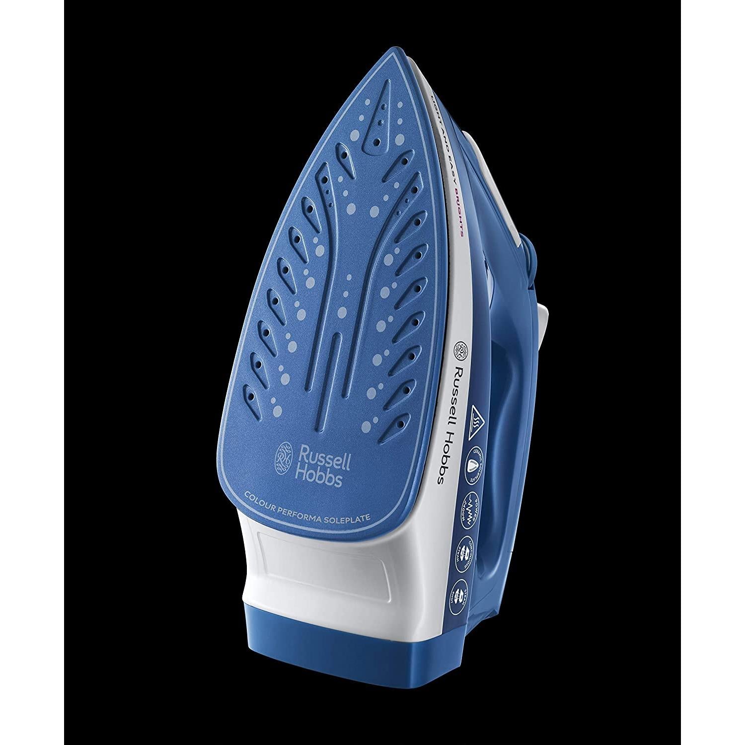 Plancha de vapor Light & Easy Brights Sapphire Russel Hobbs