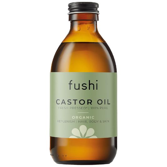 Aceite de Ricino BIO para el cabello virgen prensado en frío Fushi 250ml