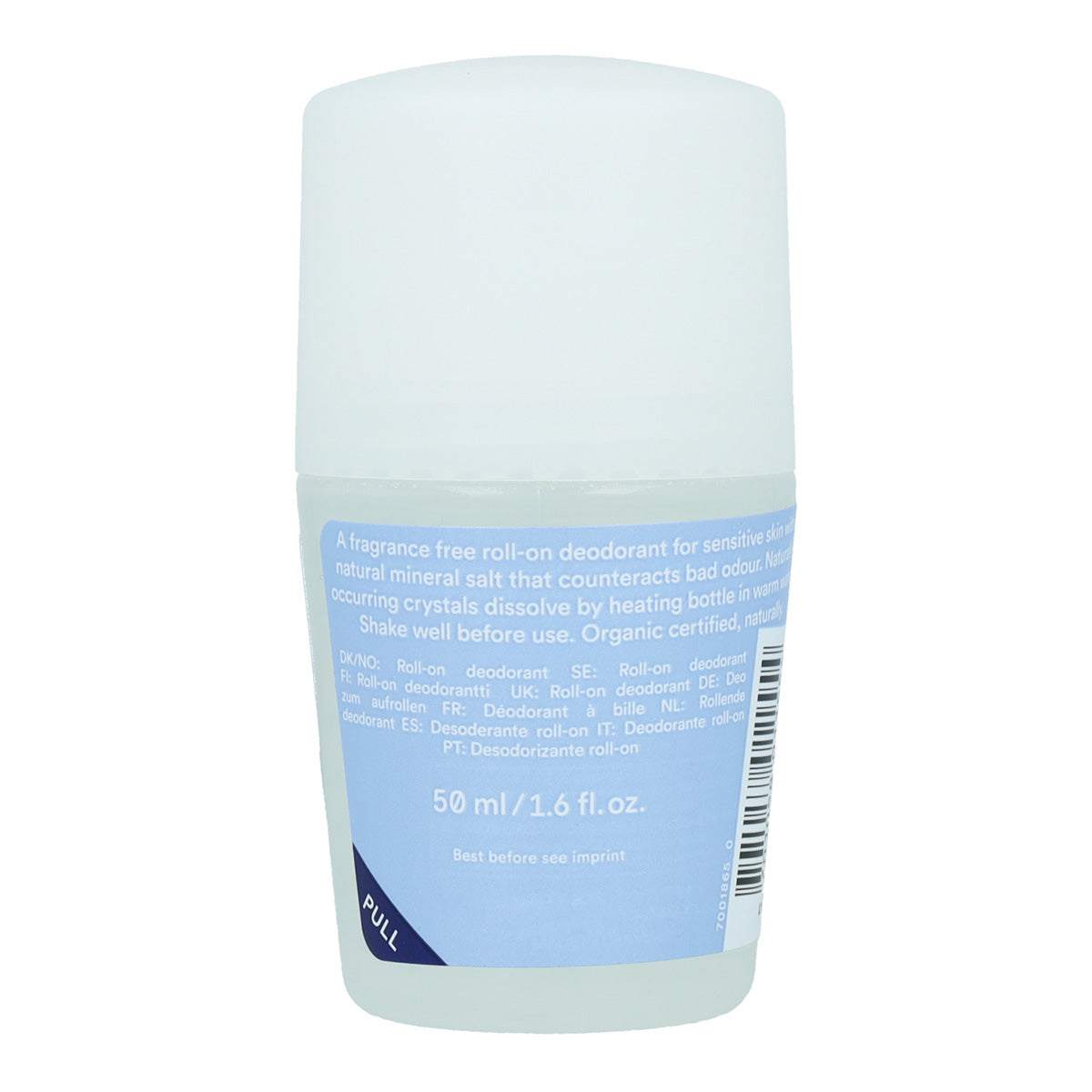 Desodorante roll-on Sin Fragancia Urtekram 50 ml
