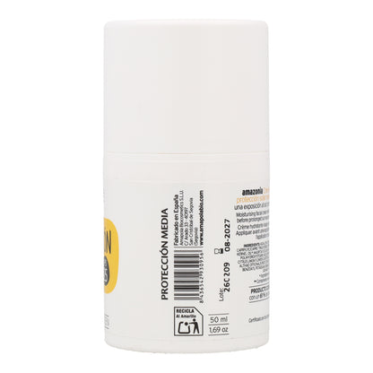 Crème solaire visage SPF 25 Amazonia Amapola 50 ml