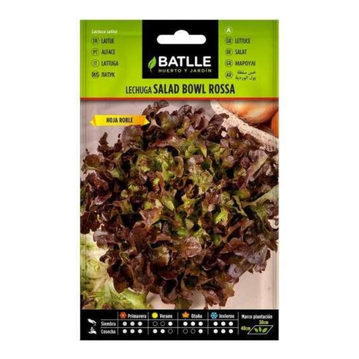 Semillas de Lechuga Roble Batlle
