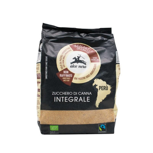 Azúcar moreno de perú Panela Alce Nero 500g